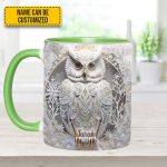 Love Owl - Personalized Accent Mug