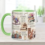 Just A Girl Who Loves Books Accent Mug