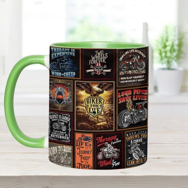 Vintage Biker Collection Accent Mug