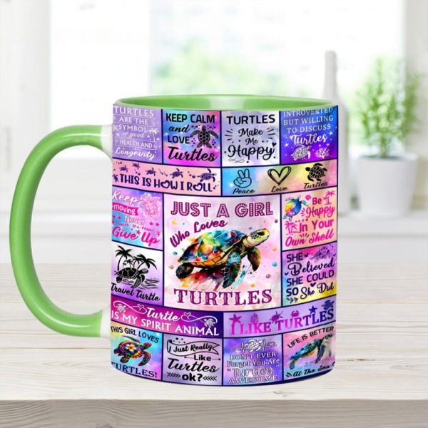 Love Turtle - Turtle Accent Mug