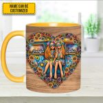 Hippie Personalized Accent Mug