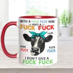 Funny Highland Cow Accent Mug