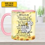 You'Re My Sunshine Elephant - Personalized Accent Mug