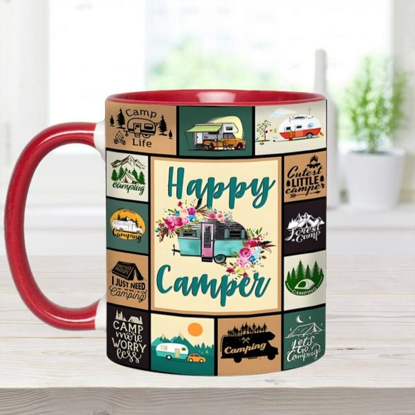 Happy Camper - The Camping Vintage Collection Accent Mug