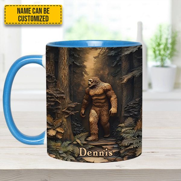 Legend In The Trees – Personalized Sasquatch Accent Mug