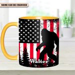 American Bigfoot Personalized Accent Mug
