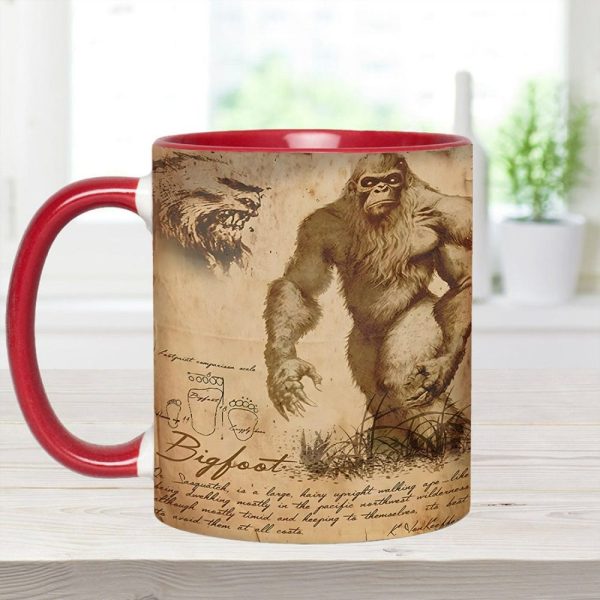 The Cryptid Chronicle – Bigfoot Accent Mug