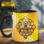 Love Bees - Personalized Bee Accent Mug