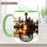 Fantasy Guitar – Personalized Guitar Accent Mug