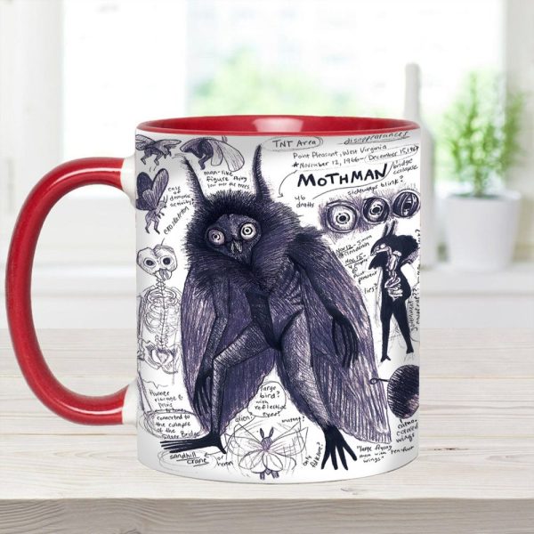Mothman Mysteries Accent Mug