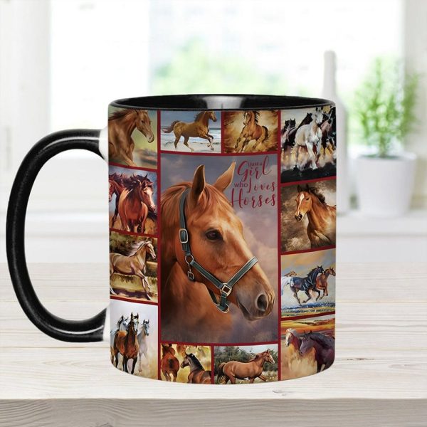 Love Horses - Horse Accent Mug