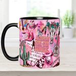 Country Girl - Personalized Accent Mug