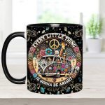Every Little Thing Is Gonna Be Alright - Personalized Hippie Accent Mug