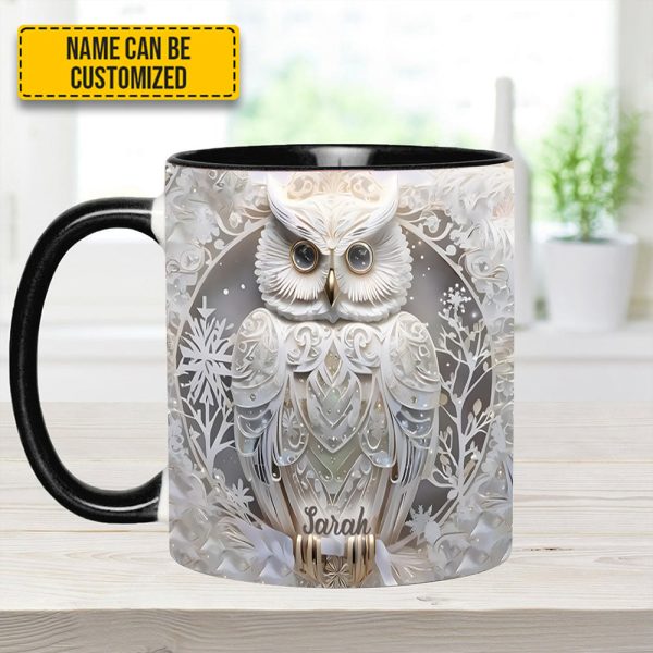 Love Owl - Personalized Accent Mug