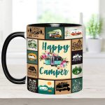 Happy Camper - The Camping Vintage Collection Accent Mug