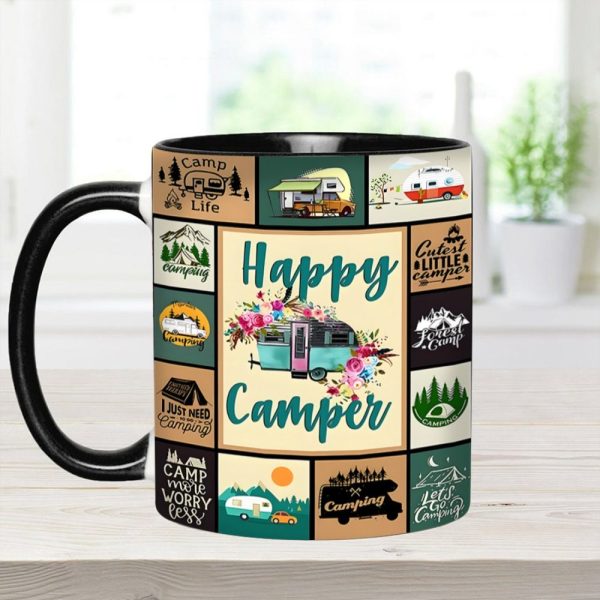 Happy Camper - The Camping Vintage Collection Accent Mug