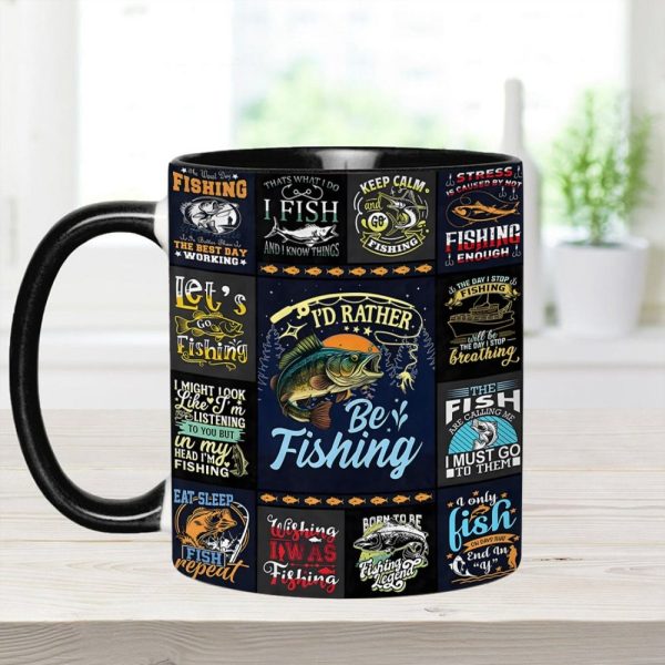 Fishing Collection Accent Mug