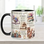 Just A Girl Who Loves Books Accent Mug