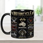 Vintage Motorcycle Collection Accent Mug