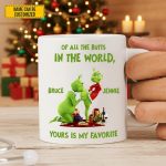 Personalized Funny Green Couple Mug