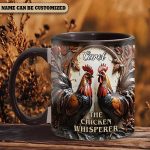 The Chicken Whisperer  - Personalized Chicken Accent Mug