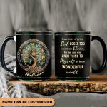 I See Trees Of Green - Personalized Hippie Accent Mug