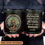 I See Trees Of Green - Personalized Hippie Accent Mug