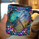 Dragonfly I'M Always With You - Personalized Memorial Accent Mug