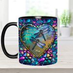 Dragonfly I'M Always With You - Personalized Memorial Accent Mug