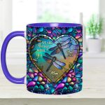Dragonfly I'M Always With You - Personalized Memorial Accent Mug