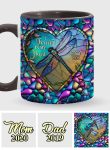 Dragonfly I'M Always With You - Personalized Memorial Accent Mug