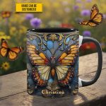Butterfly Accent Mug - Personalized Accent Mug