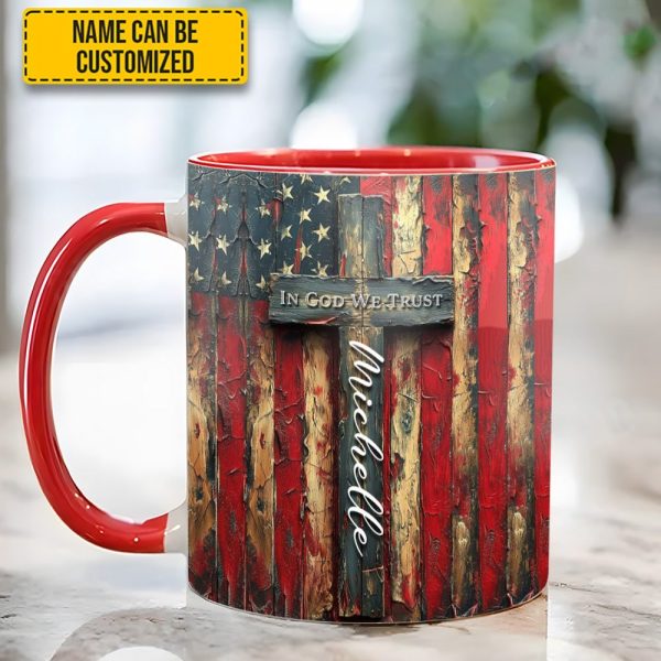 God Accent Mug - Personalized Accent Mug