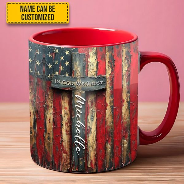God Accent Mug - Personalized Accent Mug