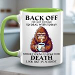Funny Bigfoot Coffee Accent Mug
