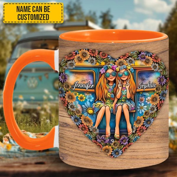 Hippie Personalized Accent Mug
