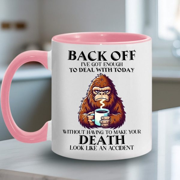 Funny Bigfoot Coffee Accent Mug