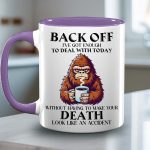 Funny Bigfoot Coffee Accent Mug