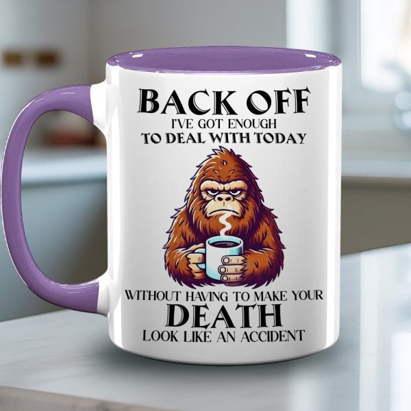 Funny Bigfoot Coffee Accent Mug
