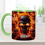 Free Your Mind - Personalized Weed Accent Mug