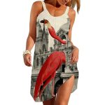 Flamingo Vintage British Style Hawaiian Shirt