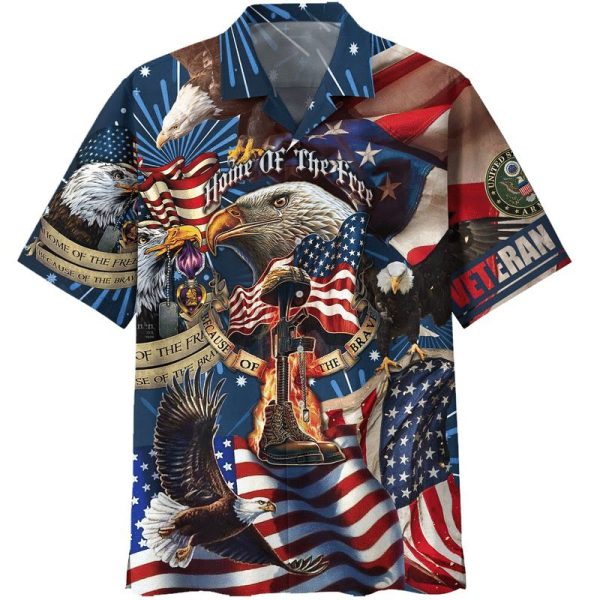 Army Veteran Hawaiian Shirts