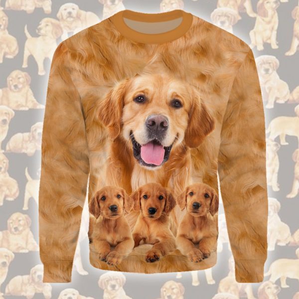 Golden Retriever Great Funny Button'S Up Shirts Hawaiian Shirt