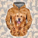 Golden Retriever Great Funny Button'S Up Shirts Hawaiian Shirt