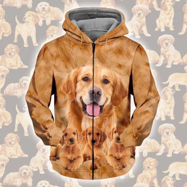 Golden Retriever Great Funny Button'S Up Shirts Hawaiian Shirt