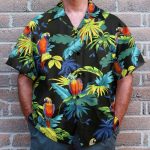 Jim Carrey In Ace Ventura Pet Detective Movie Cosplay Costume Hawaiian Shirt