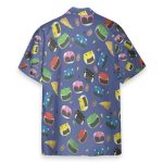 Mighty Morphin Power Rangers Cosplay Costumes Hawaiian Shirt & Beach Shorts