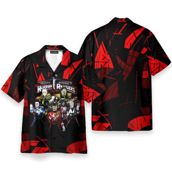 3D Horror Rangers Custom Cosplay Hawaiian Shirt Qt305180Lb
