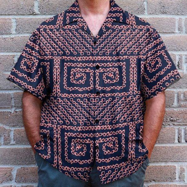 Marty Mcfly Back To The Future Movie Cosplay Costume Hawaiian Shirt & Beach Shorts