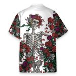 Grateful Dead Skull With Rose Hawaiian Shirt